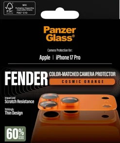 FENDER Camera Protector Cosmic Orange iPhone 17 Pro