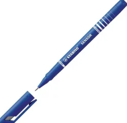 Fiberpenna STABILO Sensor Blå, 0,3mm, 10st