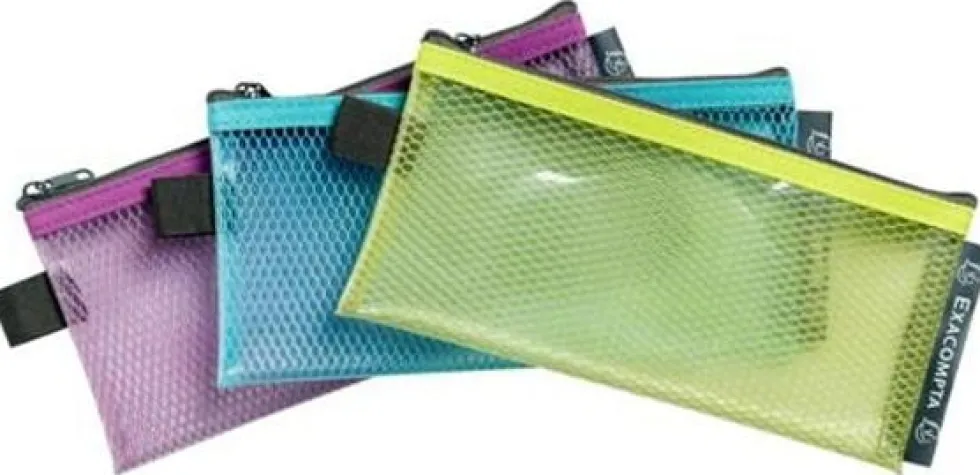 Ficka dragkedja EVA 8x18cm sort 3/fp