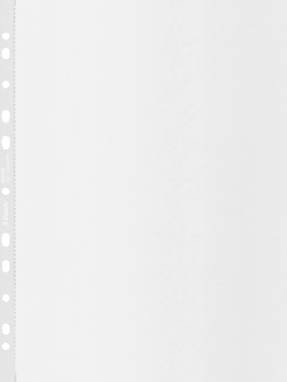 Ficka Esselte Recycled A4 OP 70my /100