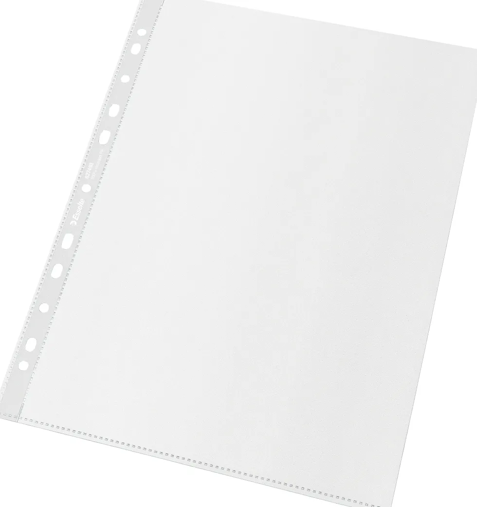 Ficka Esselte Recycled A4 OP 70my /100