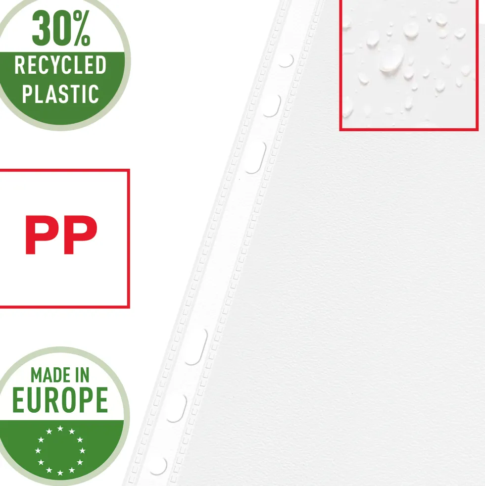 Ficka premium PP A5 präglad 75my (10)