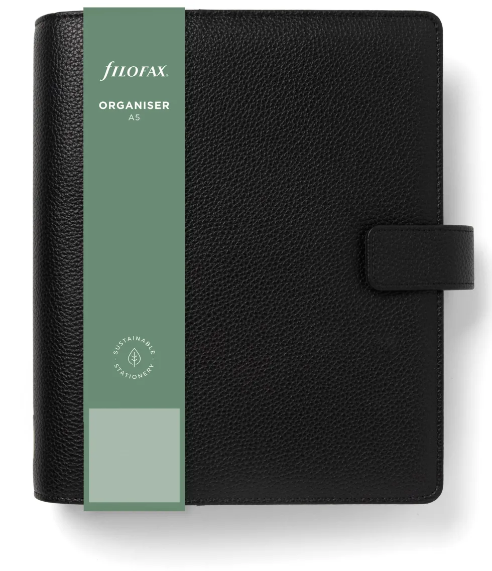 Filofax Systemkalender Camden A5 Svart