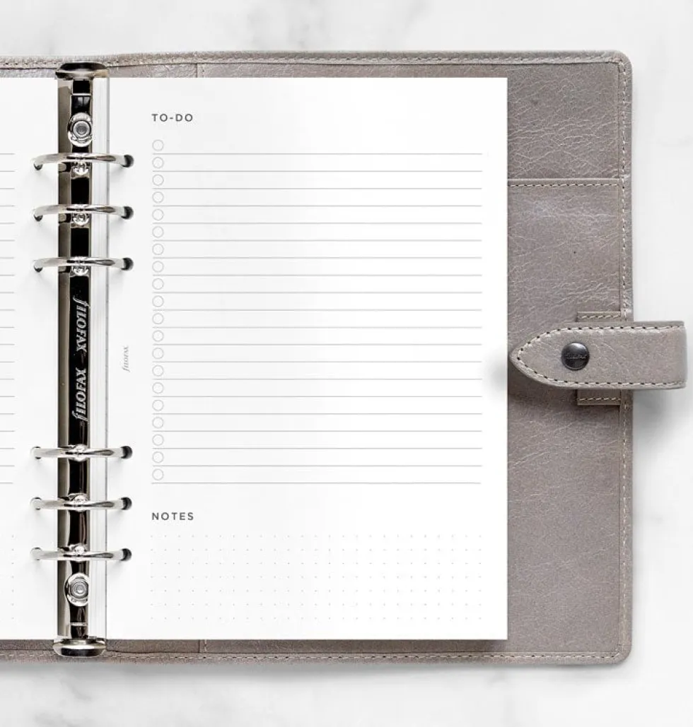Filofax To-Do Refill A5