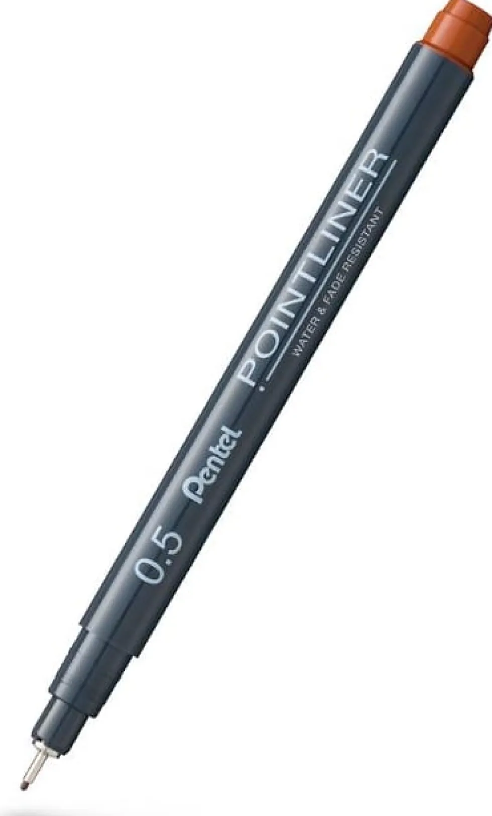 Fineliner PENTEL Pointliner 0,5mm sepia