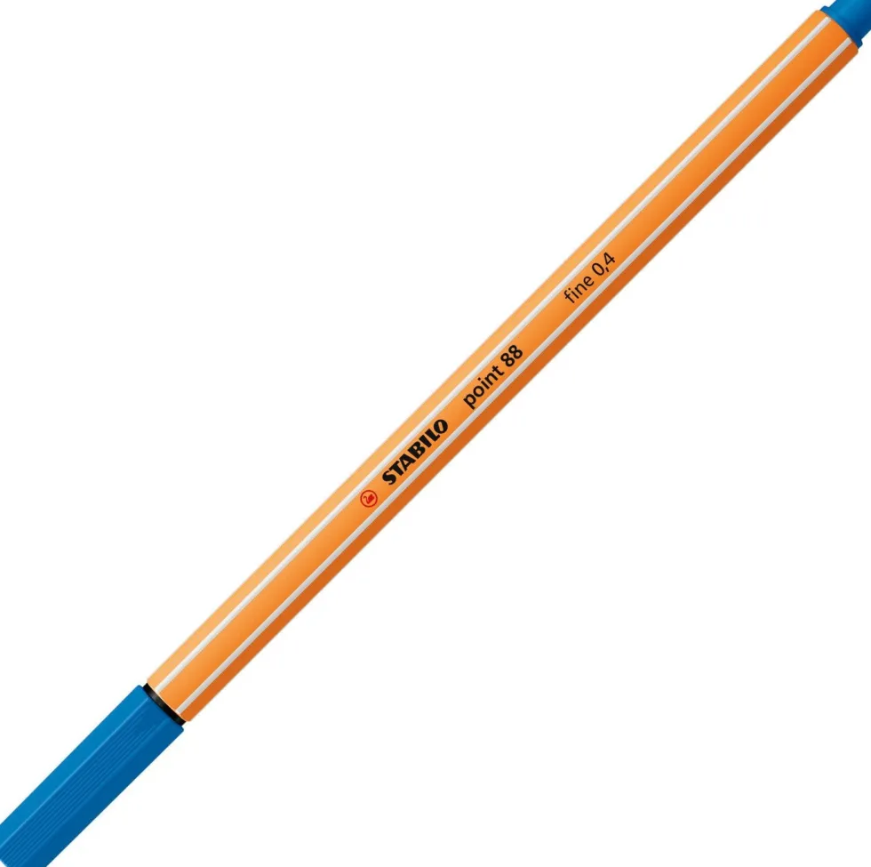 Fineliner STABILO Point 88 mellanblå
