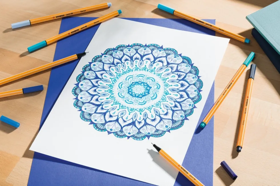 Fineliner STABILO Point 88 violett