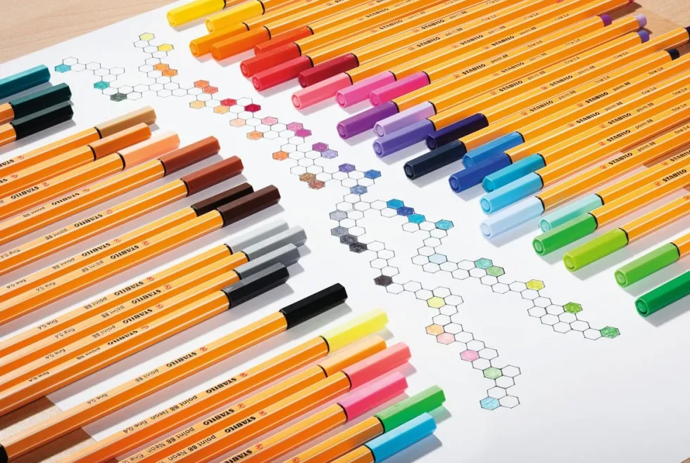 Fineliner STABILO Point 88 violett
