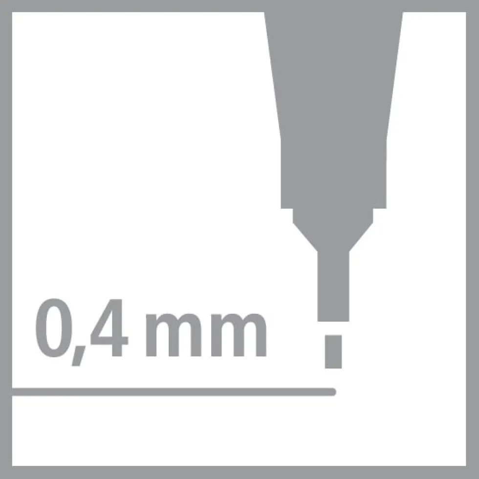 Fineliner STABILO Point 88 violett