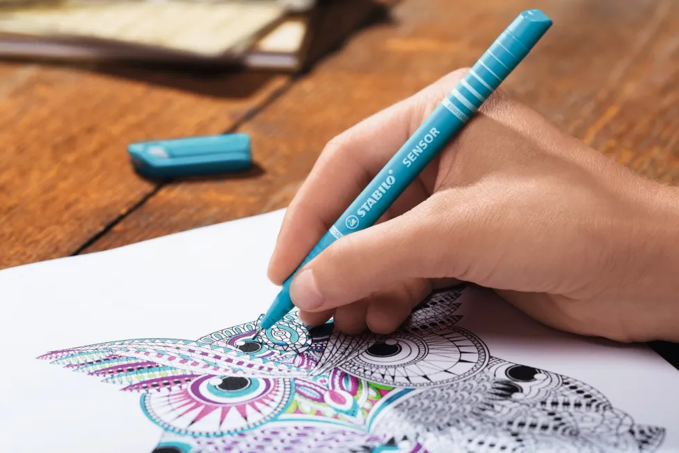 Fineliner STABILO Sensor 0,3mm grön
