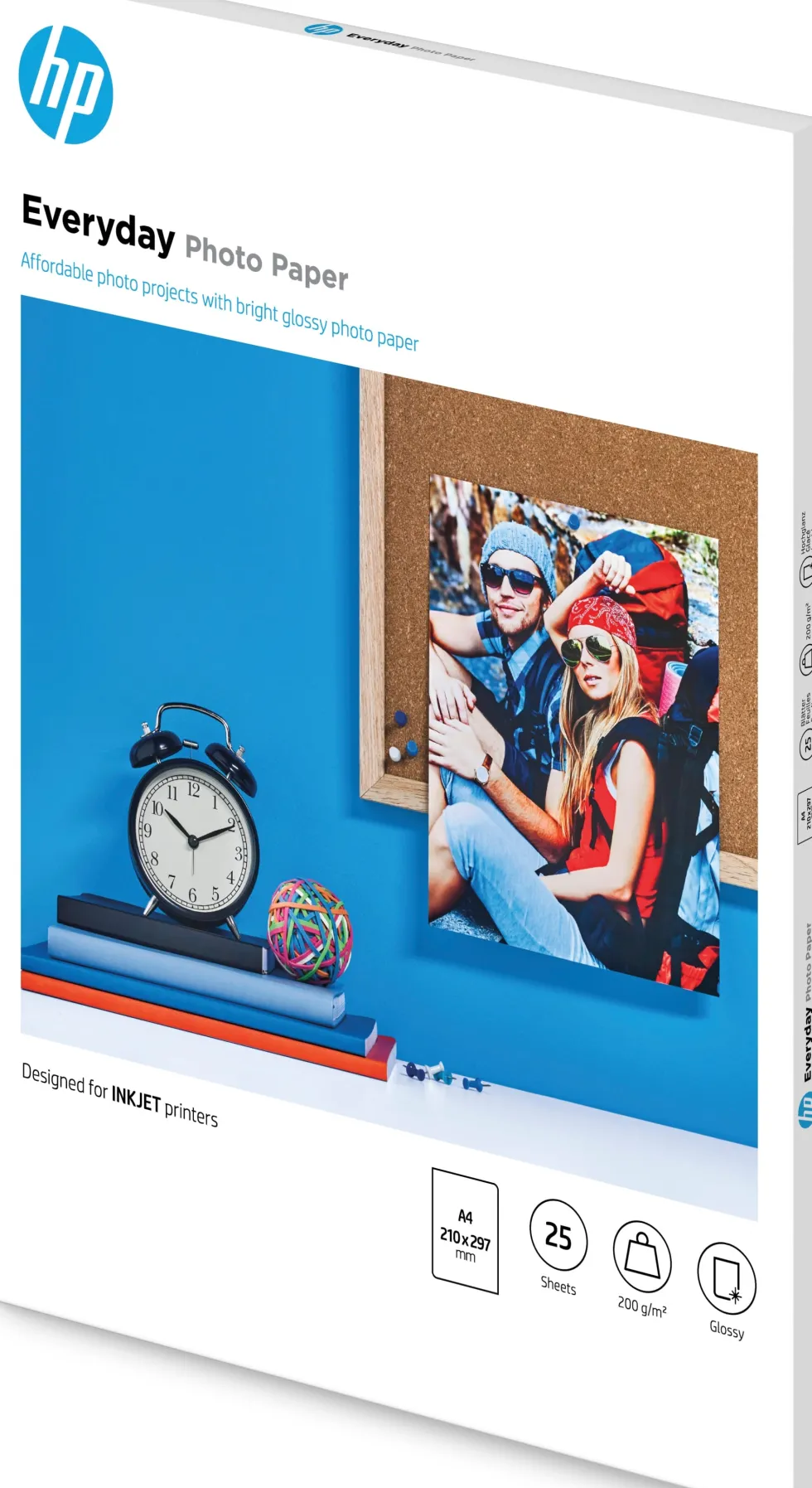 Fotopapper HP Q5451A A4 glossy 200g 25/FP