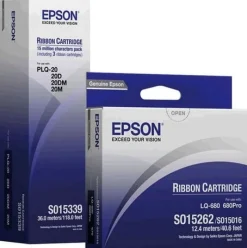 Färgband EPSON C13S015637 svart