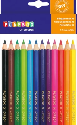 Färgpenna Jumbo 12färg/fp