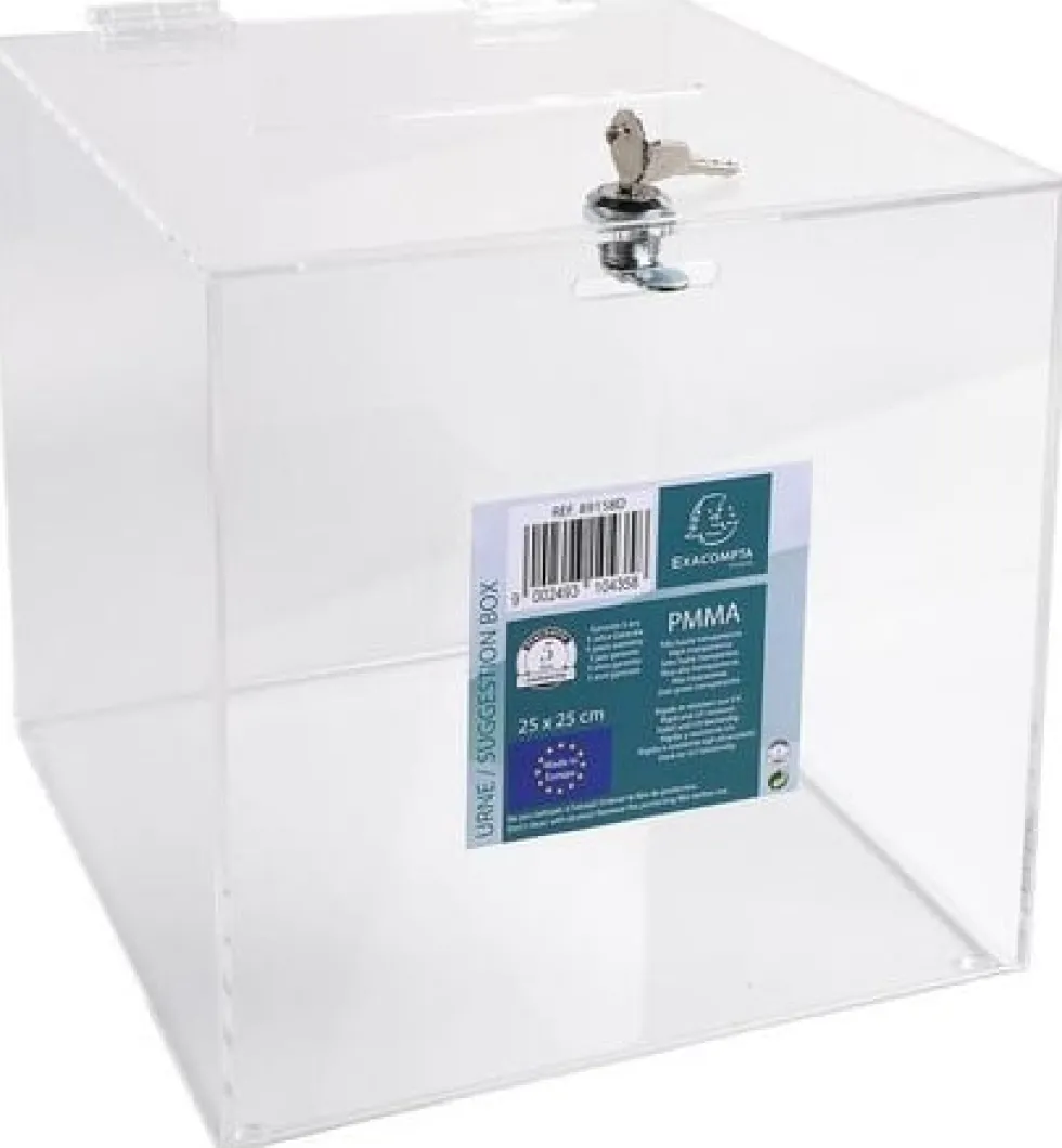 Förslagslåda EXACOMPTA transparent