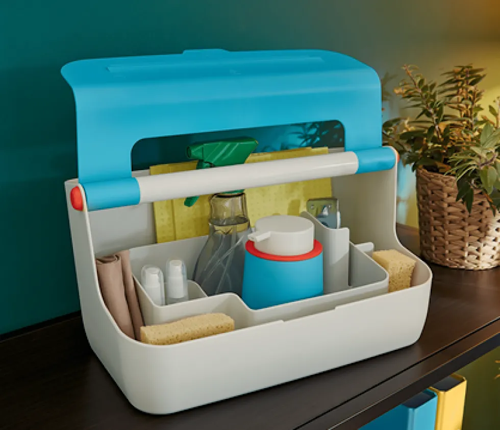 Förvaringsbox bärbar Leitz Cosy Blå