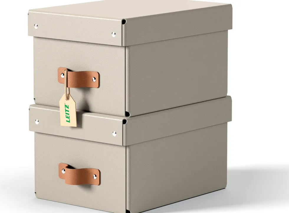 Förvaringslåda Leitz Puro 7L beige 2/fp