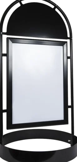 Gatuställ Gotic 50x70cm rundfot svart