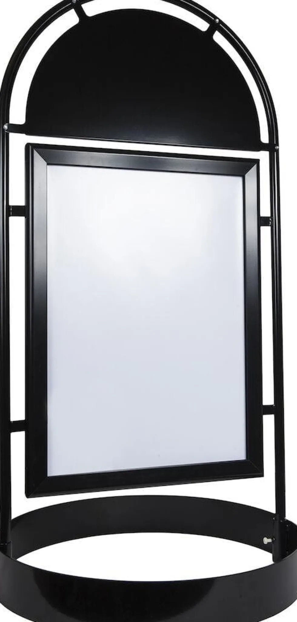 Gatuställ Gotic 50x70cm rundfot svart