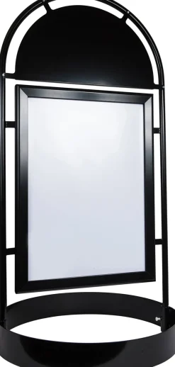 Gatuställ Gotic 50x70cm rundfot svart