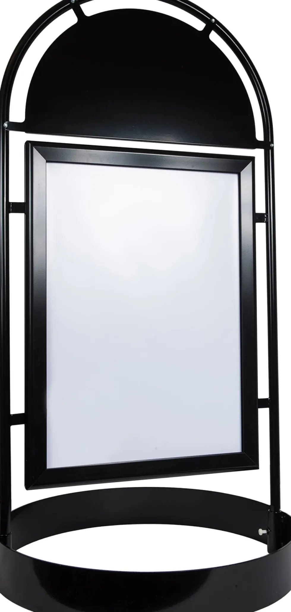 Gatuställ Gotic 50x70cm rundfot svart
