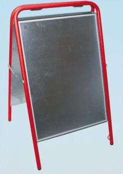 Gatuställ Sign 50x70cm röd