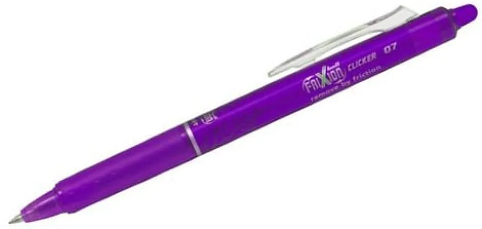 Gelpenna PILOT Frixion Clicker 0,7 viol
