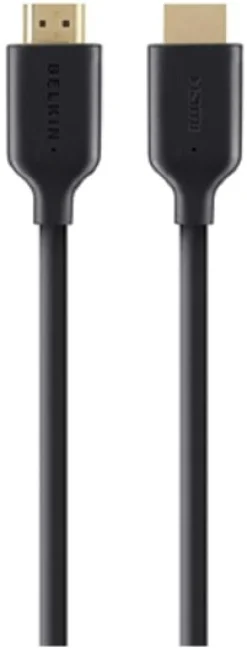 Gold-Plated High-Speed HDMI Cable w/Ethernet, Black (5m)