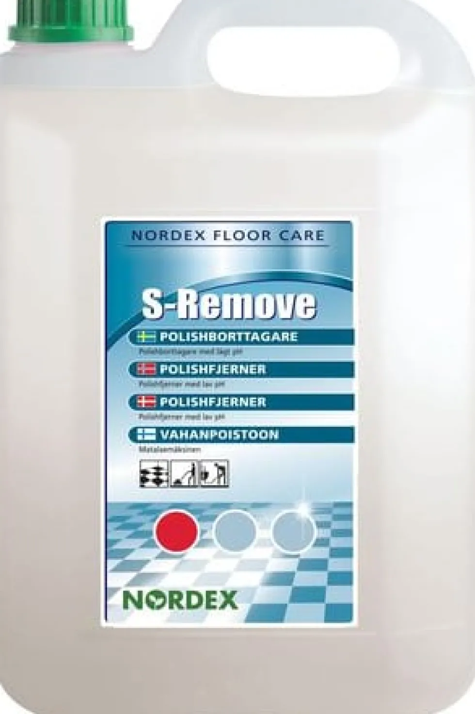 Golvpolishborttagning NILFISK S-remove, 5L, 3st