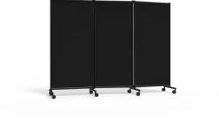 Golvskärm Lintex ONE Screen Svart, Svart ram 2280x1705mm