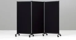 Golvskärm Lintex ONE Screen Svart, Svart ram 2280x1705mm