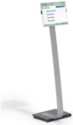 Golvskylt DURABLE info sign stand A4