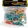 Gummiband 100g/påse ass. färger