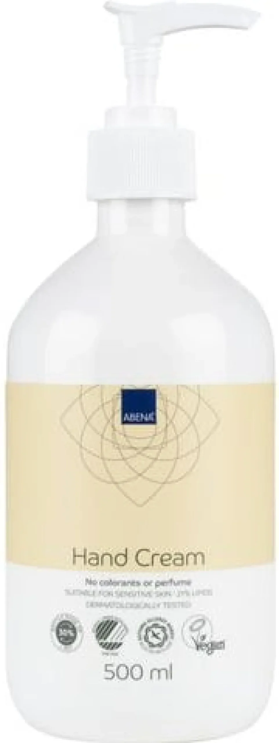 Handcreme ABENA utan färg & parfym 500ml