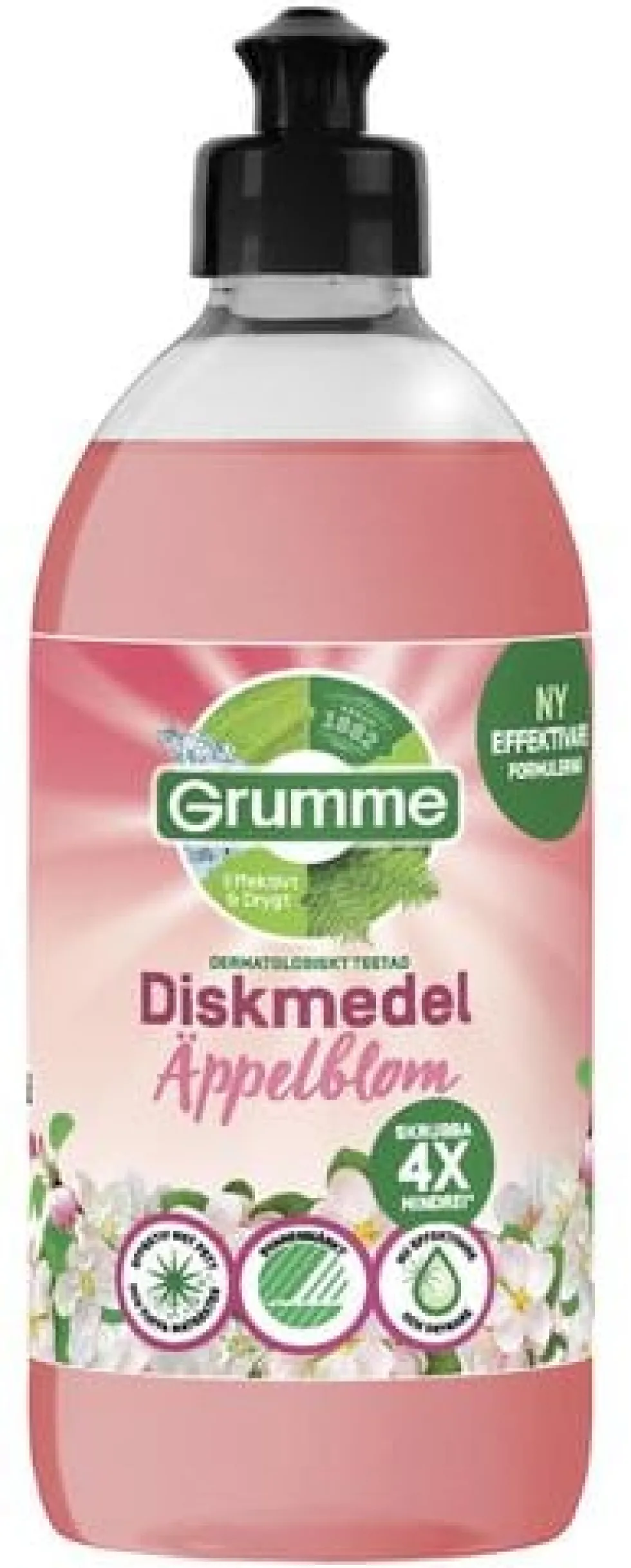 Handdisk GRUMME Äppelblom 500ml 8/fp