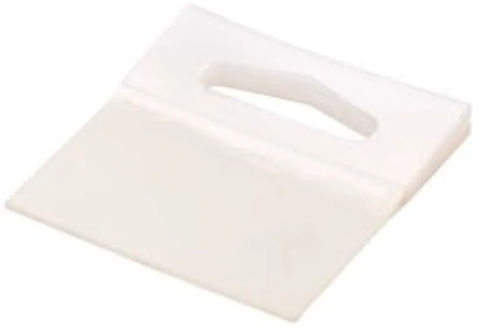 Hang Tab self adhesive w/delta hole (50x10)