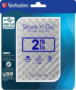 HDD Ext. VERBATIM 2.5' 3.0 1TB Blå