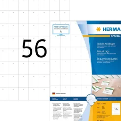 Herma etikett slitstark textil 30x37 (5600)