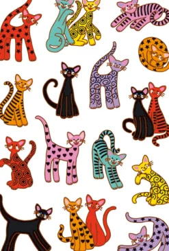 Herma stickers Decor katter (3)