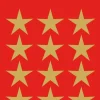 Herma stickers Decor stjärna guld (3)