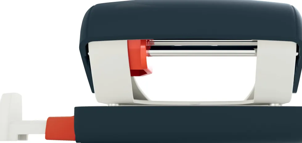 Hålslag Leitz Cosy 2 hål/30 ark EU, Grå
