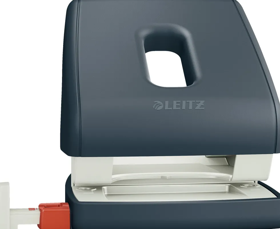 Hålslag Leitz Cosy 2 hål/30 ark EU, Grå