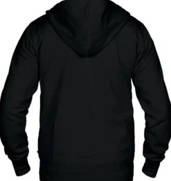 Hoodie zip TEXSTAR HC03 svart M