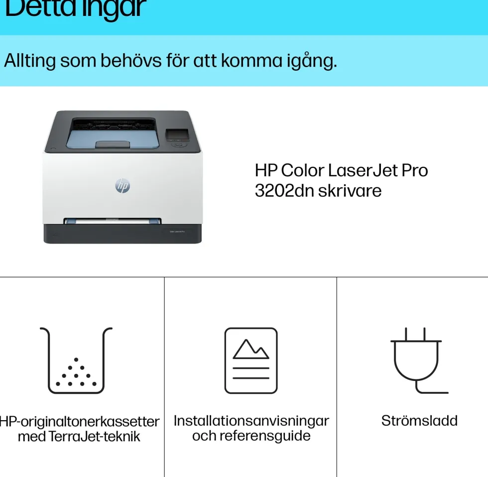HP Color LaserJet Pro 3202dn