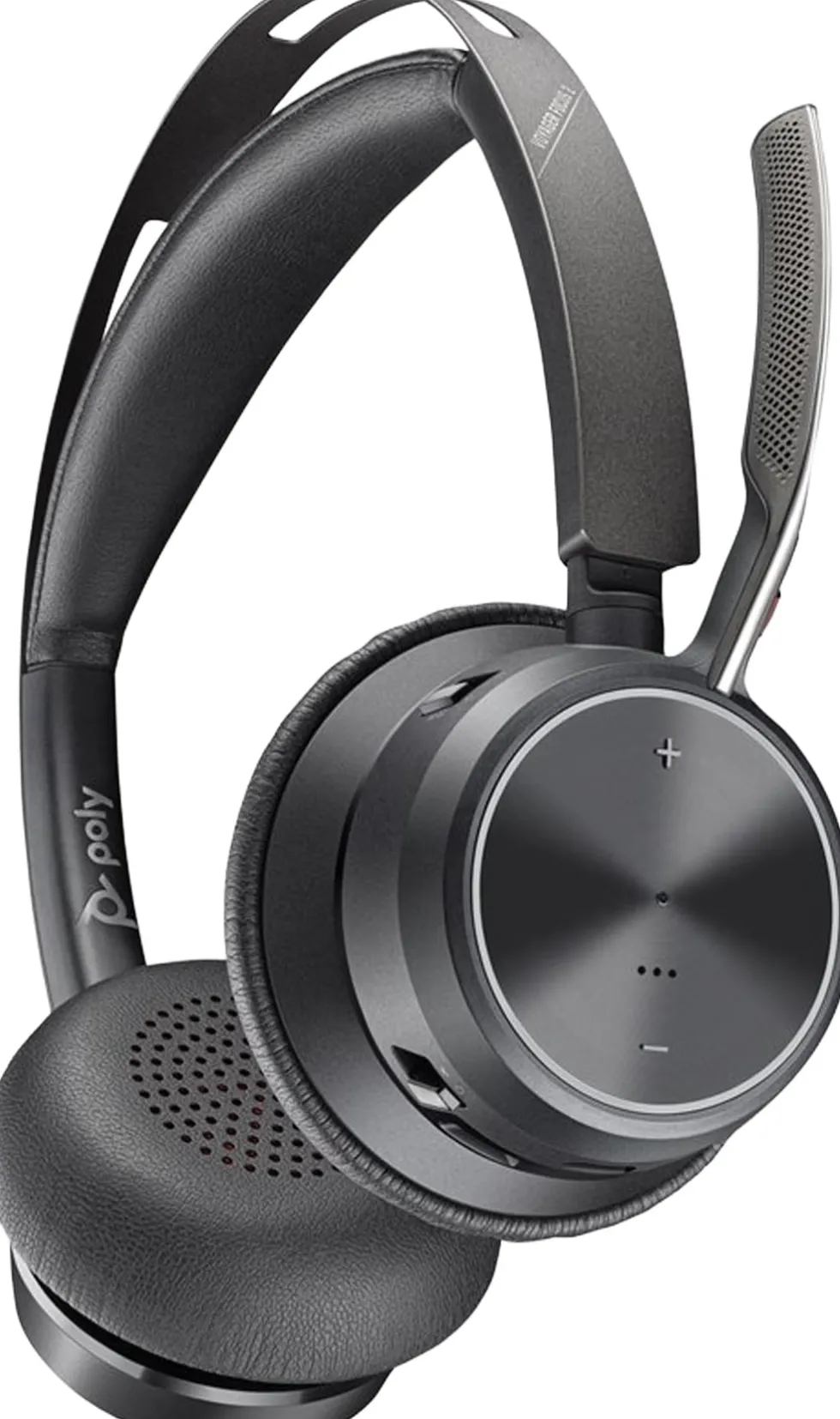 HP Poly Voyager Focus 2 - Headset - på örat - Bluetooth
