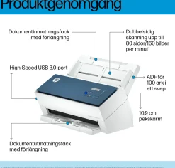 HP ScanJet Ent Flow 9000 s1 Scanner