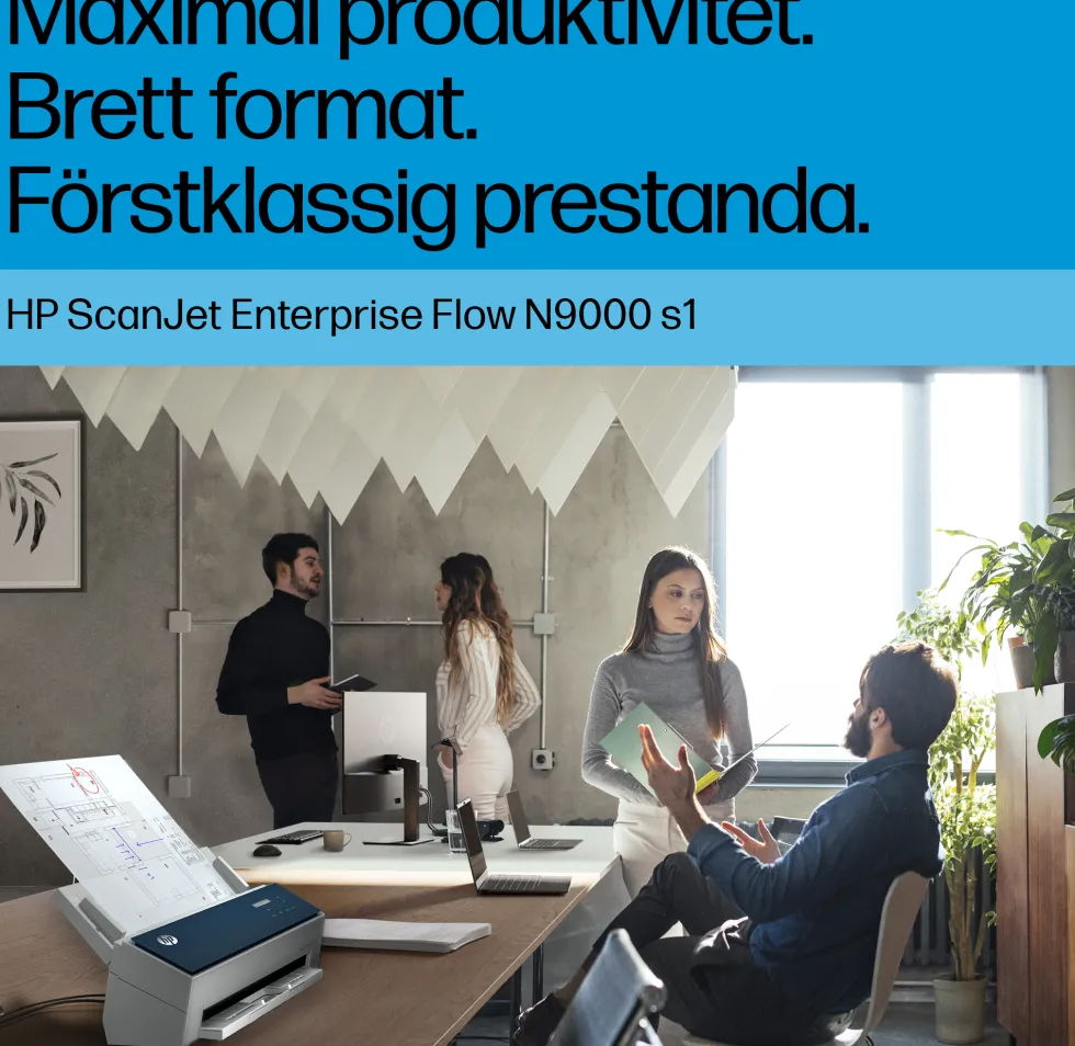 HP ScanJet Ent Flow 9000 s1 Scanner