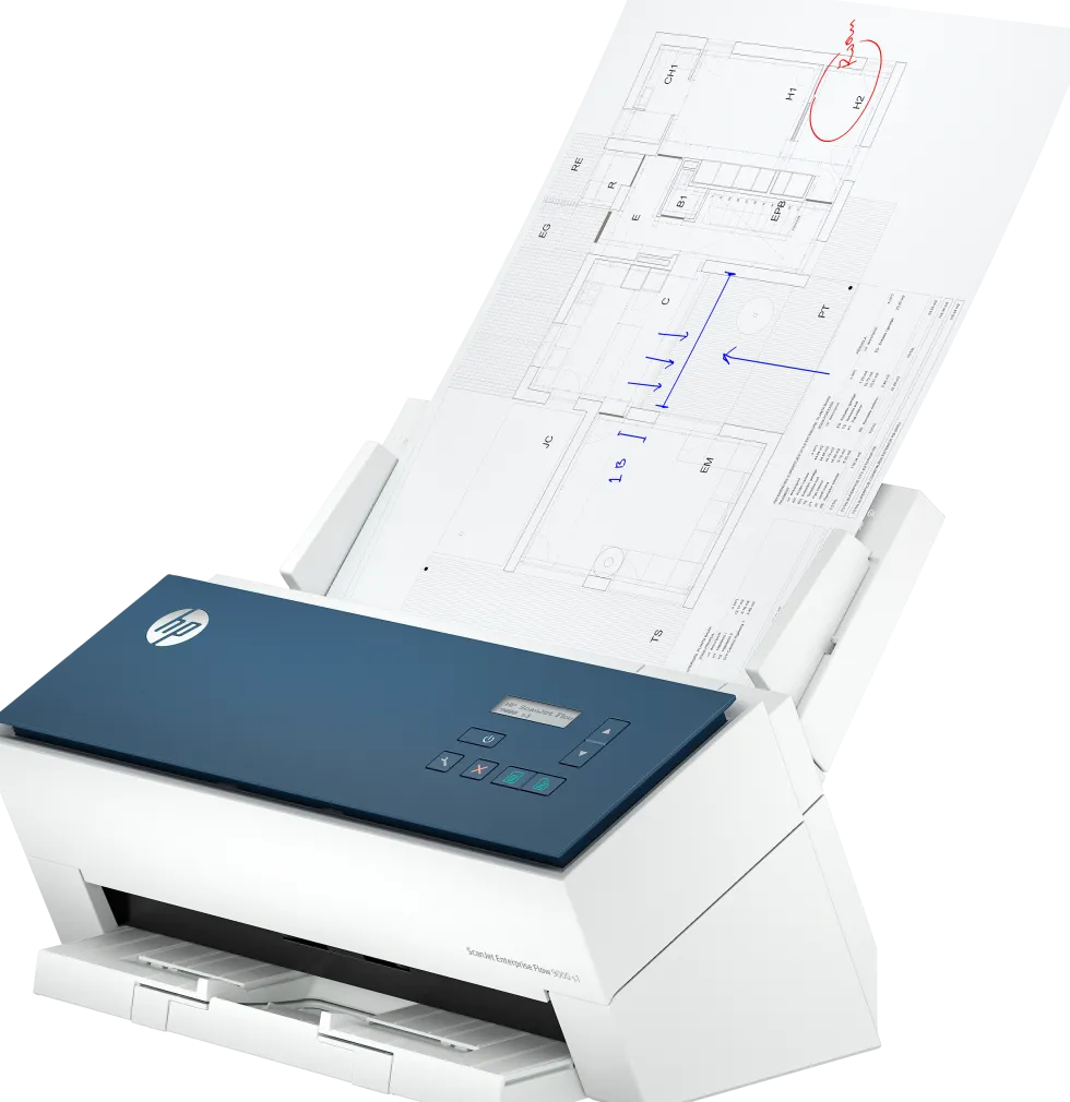 HP ScanJet Ent Flow 9000 s1 Scanner