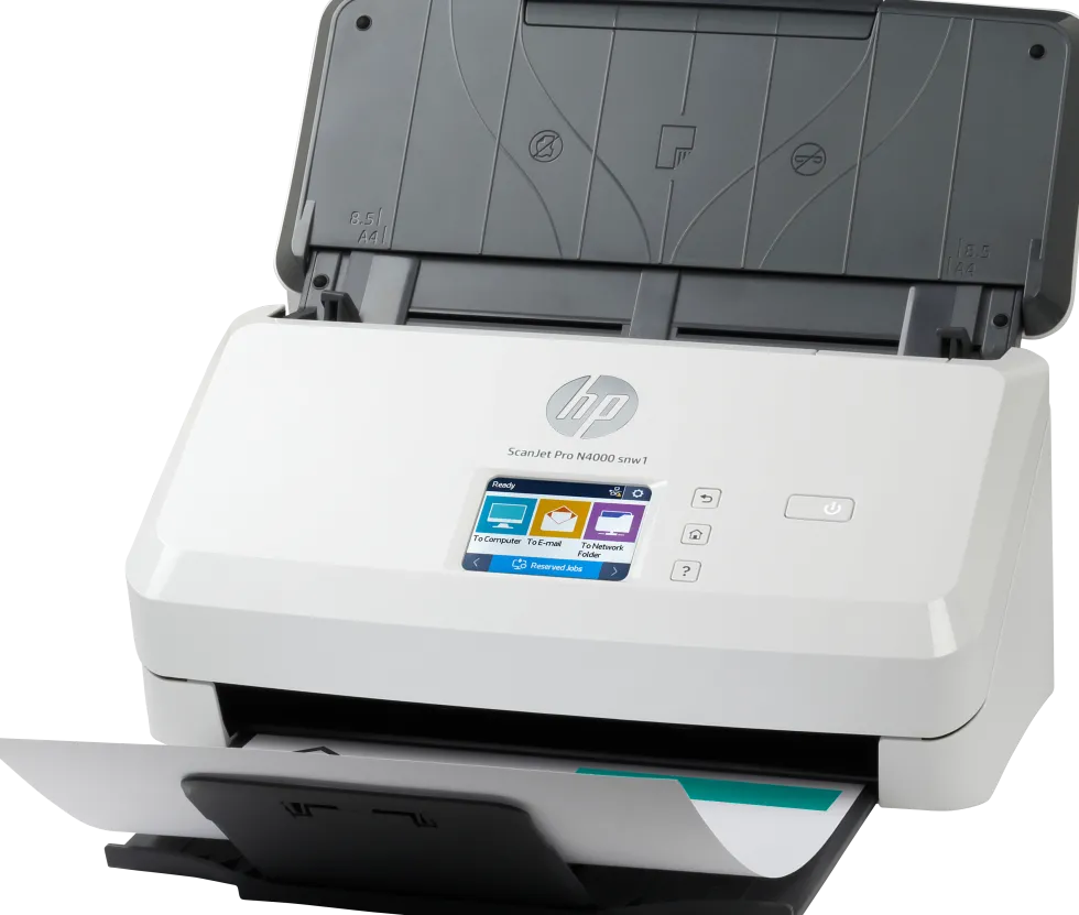 HP ScanJet Pro N4000 snw1 sheet-feed scanner