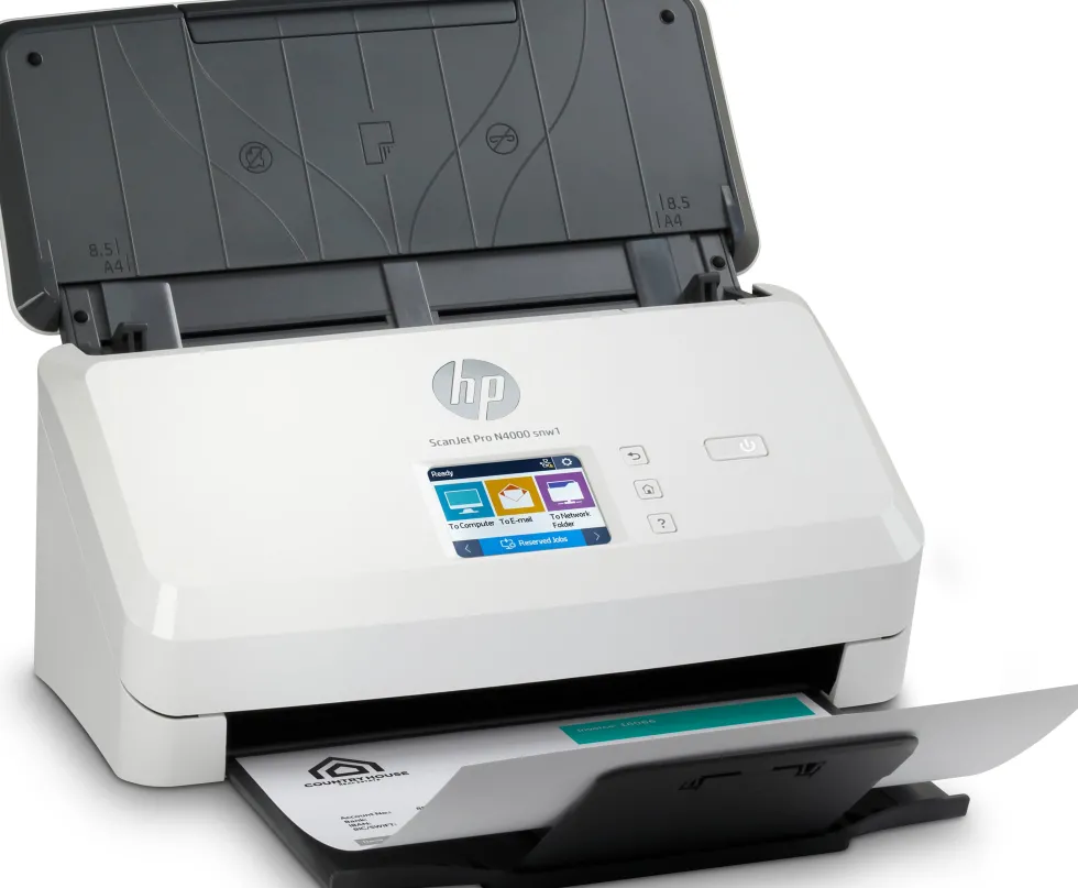 HP ScanJet Pro N4000 snw1 sheet-feed scanner