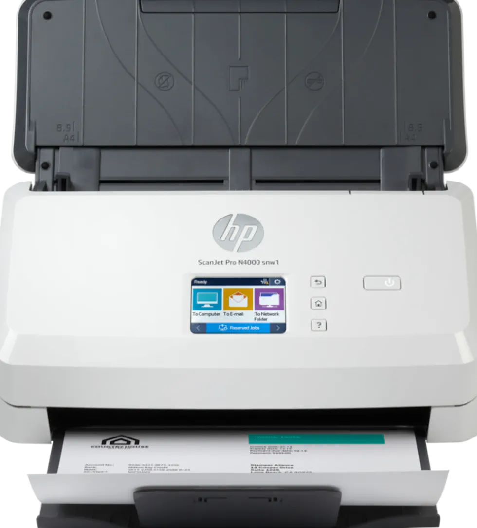 HP ScanJet Pro N4000 snw1 sheet-feed scanner
